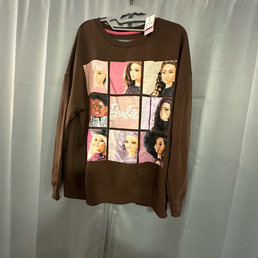 Barbie Multicolor Graphic Sweatshirt